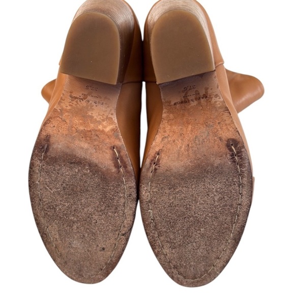 Rag & Bone Leather Newbury Heeled Ankle Boots Tan Size 7.5 - Picture 12 of 12